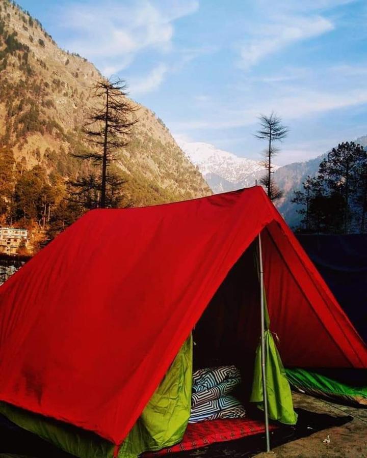 Stayhigh Camps & Cottages Kasol Dış mekan fotoğraf