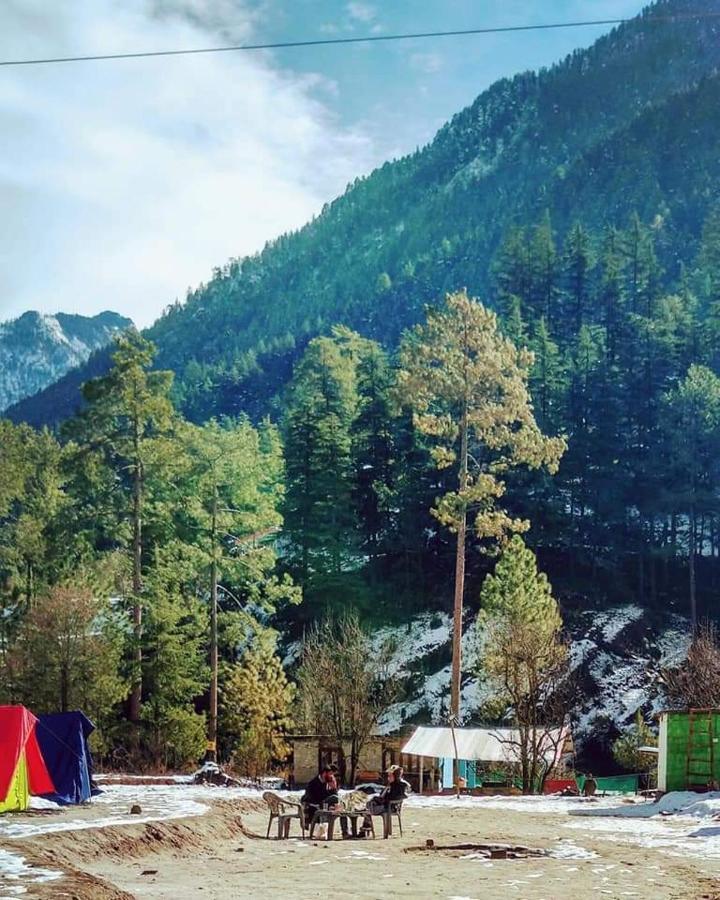 Stayhigh Camps & Cottages Kasol Dış mekan fotoğraf