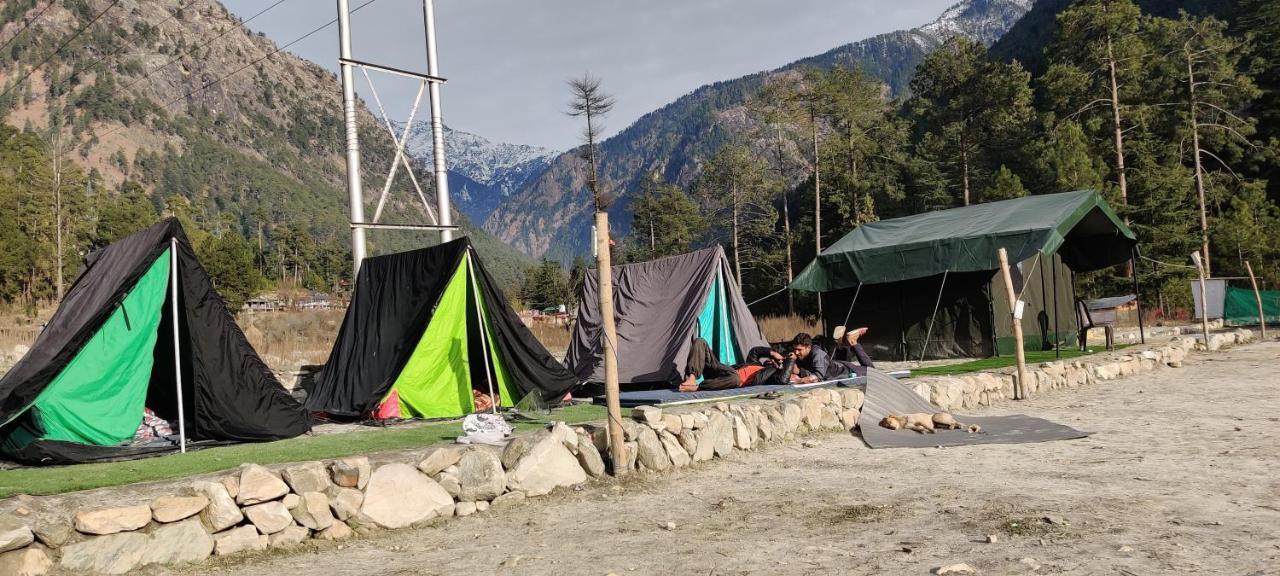 Stayhigh Camps & Cottages Kasol Dış mekan fotoğraf