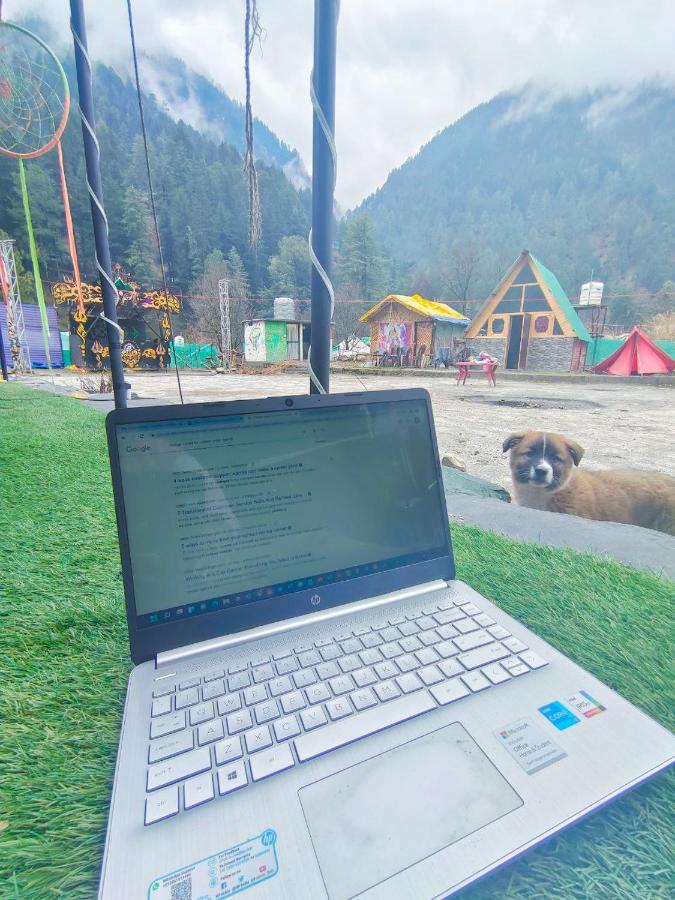 Stayhigh Camps & Cottages Kasol Dış mekan fotoğraf
